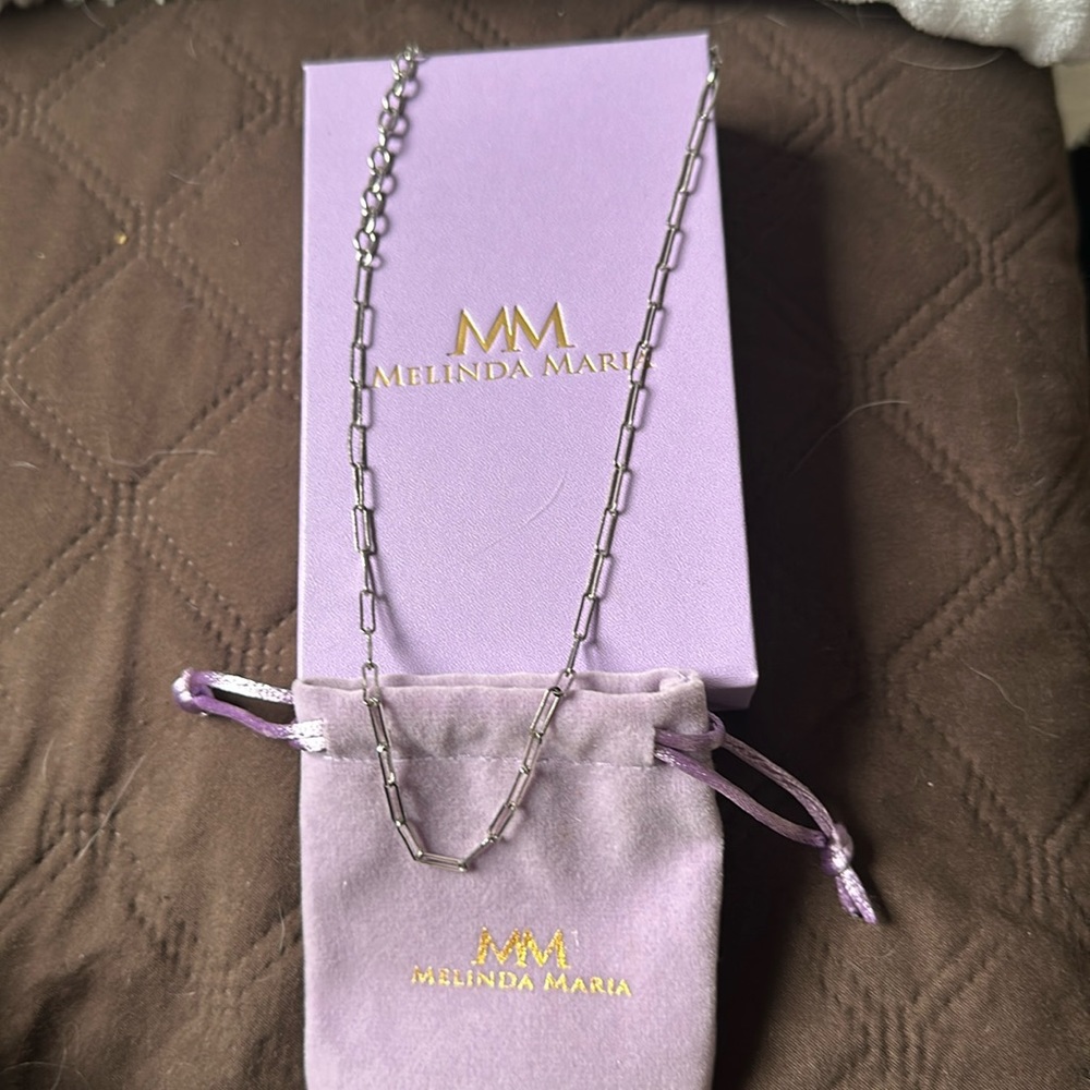 Melinda Maria Baby Samantha Chain necklace